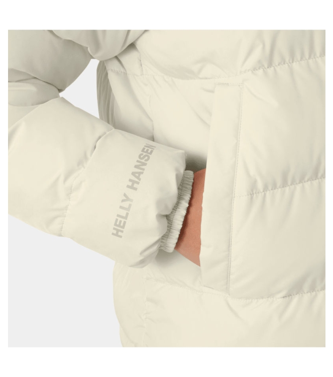Helly Hansen Helly Hansen W Yu 23 Reversible Puffer cream 54061_034 Cream Helly Hansen jassen 54061_034 bij Leerentveldvrijetijd.nl