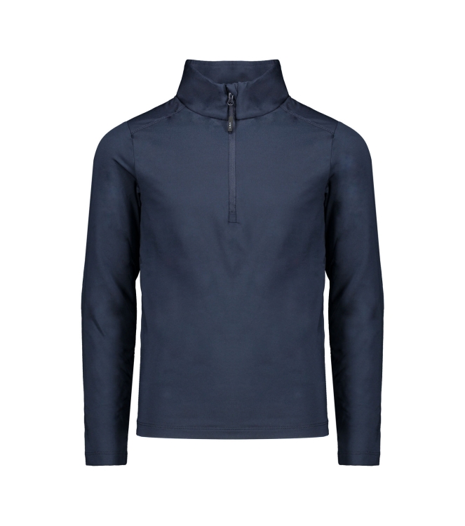 CMP CMP Kid Sweat black blue 30L1114 N950 black blue CMP wintersportkleding 30L1114 N950 antraciet bij Leerentveldvrijetijd.nl