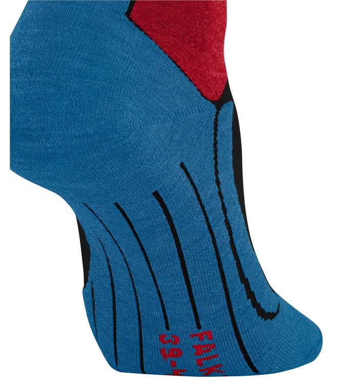 Falke Falke SK4 Heren Kniekousen black 16550 3006 black Falke wintersport accessoires 16550 3006 licht grijs bij Leerentveldvrijetijd.nl