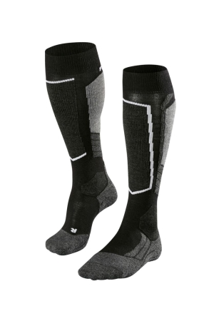 Falke Falke SK2 Skisokken Dames 3010 BLACK-MIX Falke Falke SK2 Skisokken Dames 3010 BLACK-MIX