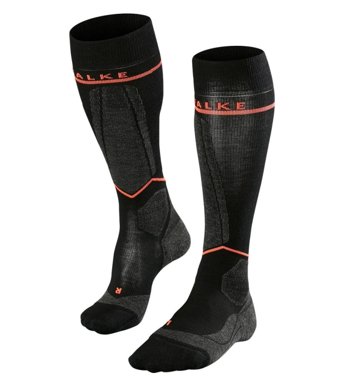 Falke wintersport accessoires 16568 3178 licht grijs bij Leerentveldvrijetijd.nl