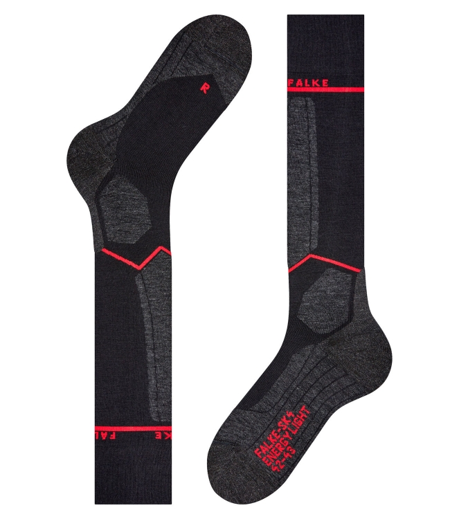 Falke wintersport accessoires 16578 licht grijs bij Leerentveldvrijetijd.nl