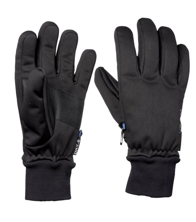 Sinner Sinner Canmore Glove black SIGL-179-10 Black Sinner wintersportkleding SIGL-179-10 licht grijs bij Leerentveldvrijetijd.nl