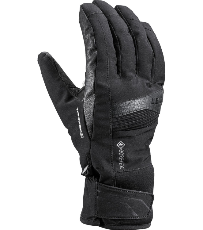 Leki Leki Shield 3D GTX black LH650805301 black Leki wintersportkleding LH650805301 licht grijs bij Leerentveldvrijetijd.nl