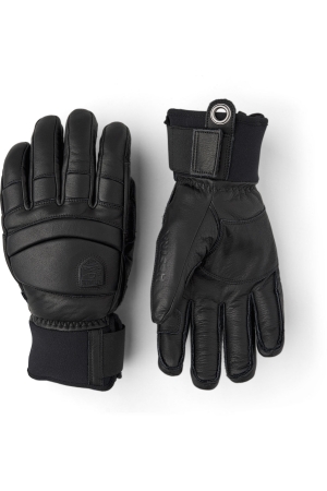 Hestra Hestra Leather Fall Line - 5 finger 100100 Black / Black