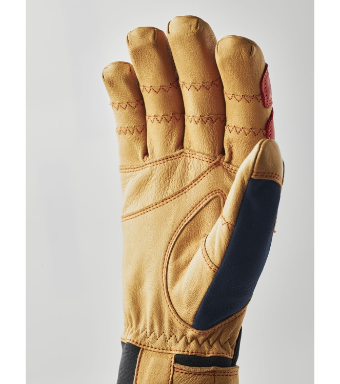 Hestra Hestra Ergo Grip Active - 5 finger 280700_navy/natural brown 32950 280700_Navy/Natural brown Hestra wintersportkleding 32950 geen kleur bij Leerentveldvrijetijd.nl