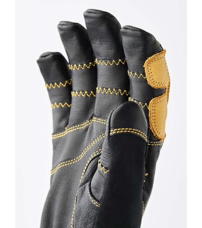 Hestra Hestra Ergo Grip Active - 5 finger 100100_black / black 32950 100100_Black / Black Hestra wintersportkleding 32950 licht grijs bij Leerentveldvrijetijd.nl