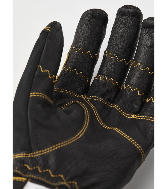Hestra Hestra Ergo Grip Active - 5 finger 100100_black / black 32950 100100_Black / Black Hestra wintersportkleding 32950 licht grijs bij Leerentveldvrijetijd.nl