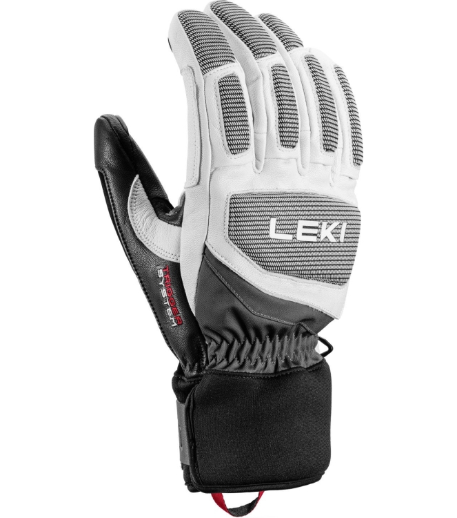 Leki Leki Griffin Pro 3D white-black LH653843304 white-black Leki wintersportkleding LH653843304 roze bij Leerentveldvrijetijd.nl