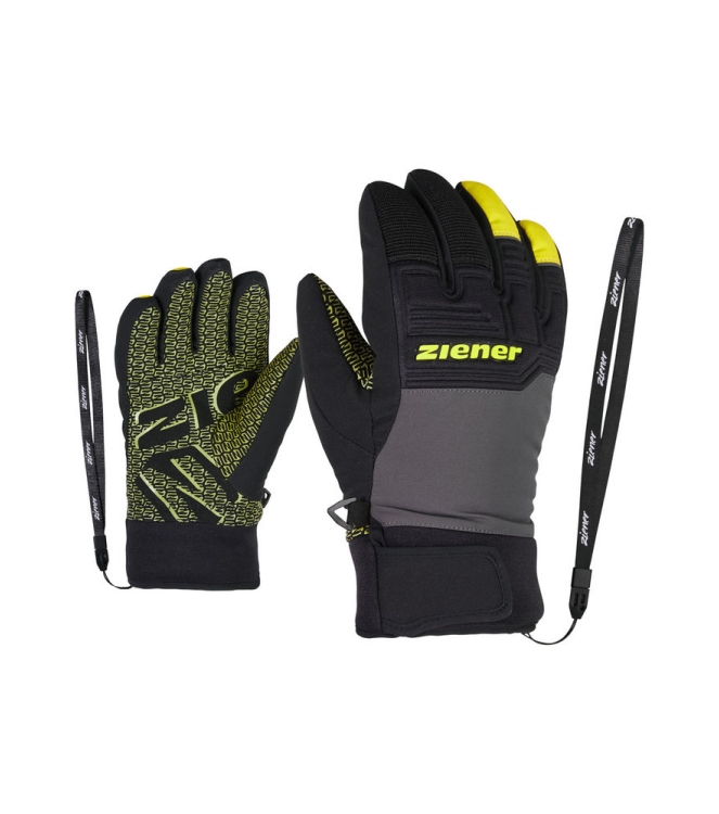 Ziener wintersportkleding 801983 757 zwart combinatie bij Leerentveldvrijetijd.nl