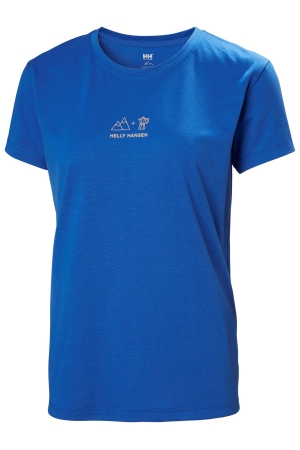 Helly Hansen Helly Hansen W Skog Recycled Graphic Tee Cobalt 2.0