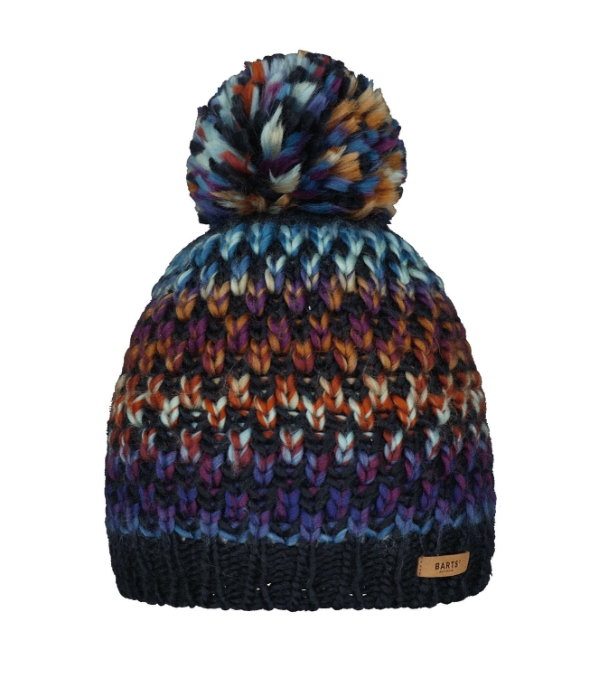 Barts Barts Nicole Beanie navy 1955 0033 navy Barts wintersportkleding 1955 0033 antraciet bij Leerentveldvrijetijd.nl
