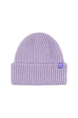 Poederbaas Poederbaas Artic Beanie 504_Lila Sky