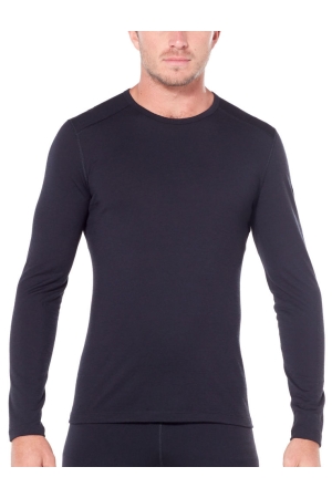 Icebreaker Icebreaker Mens 200 Oasis LS Crewe Black Icebreaker Icebreaker Mens 200 Oasis LS Crewe Black
