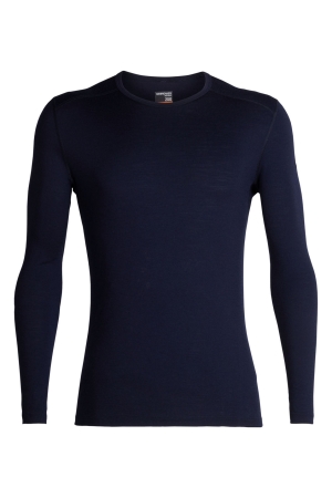 Icebreaker Icebreaker Mens 200 Oasis LS Crewe Midnight Navy