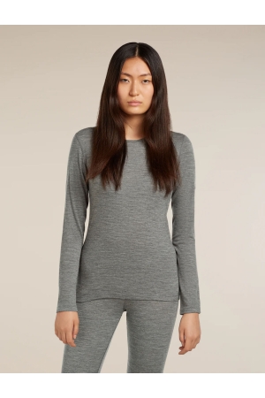 Icebreaker Icebreaker Wmns 200 Oasis LS Crewe 0131_Gritstone Icebreaker Icebreaker Wmns 200 Oasis LS Crewe 0131_Gritstone