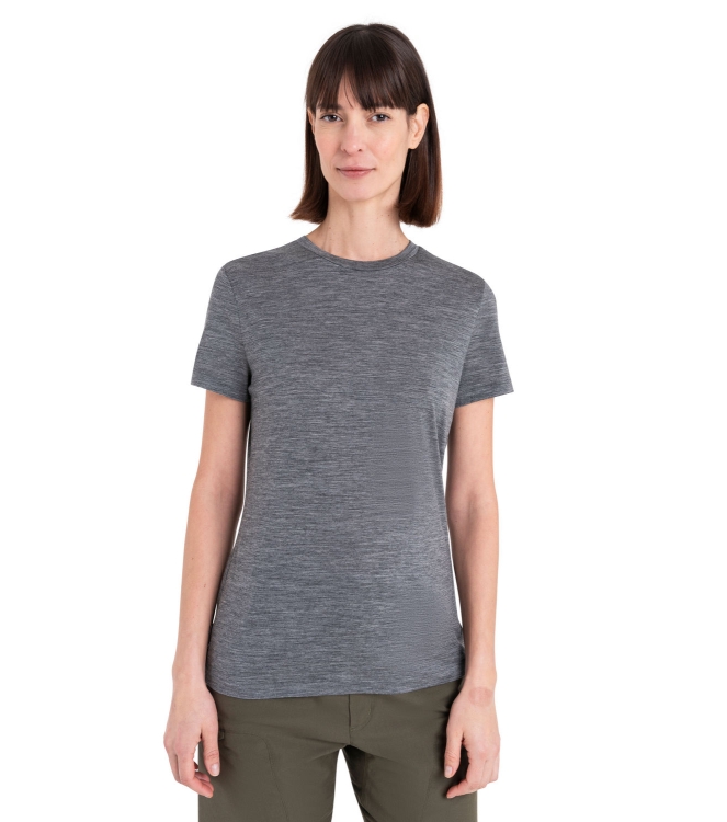 Icebreaker fleeces en truien IB0A56Y8 lichtblauw bij Leerentveldvrijetijd.nl