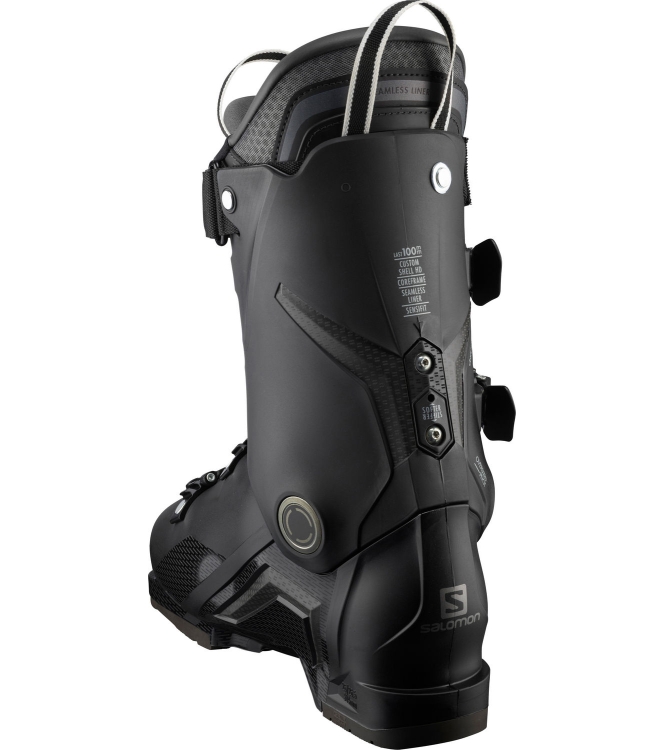 Salomon Salomon S/Pro 100 Gw black/belluga/ds L41481600 Black/Belluga/DS Salomon wintersport schoenen L41481600 licht grijs bij Leerentveldvrijetijd.nl