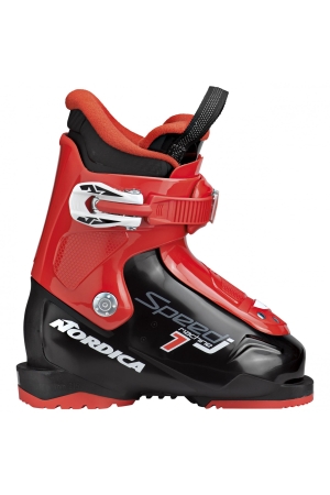 Nordica Nordica Speedmachine J 1 skischoenen black/red Nordica Nordica Speedmachine J 1 skischoenen black/red