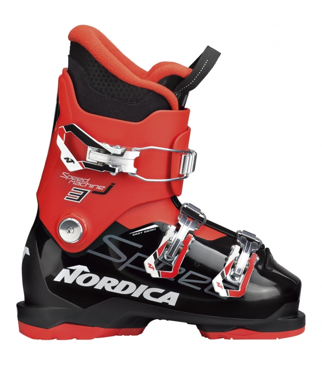 Nordica Nordica Speedmachine J 3 skischoenen black/red NB05086000-741 black/red Nordica wintersport schoenen NB05086000-741 licht grijs bij Leerentveldvrijetijd.nl