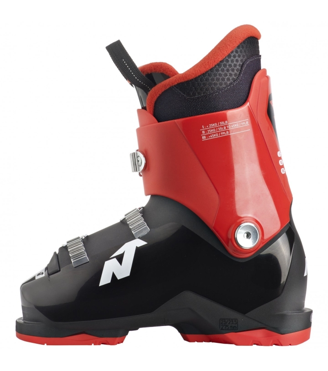 Nordica Nordica Speedmachine J 3 skischoenen black/red NB05086000-741 black/red Nordica wintersport schoenen NB05086000-741 licht grijs bij Leerentveldvrijetijd.nl