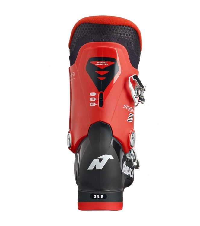 Nordica Nordica Speedmachine J 3 skischoenen black/red NB05086000-741 black/red Nordica wintersport schoenen NB05086000-741 licht grijs bij Leerentveldvrijetijd.nl