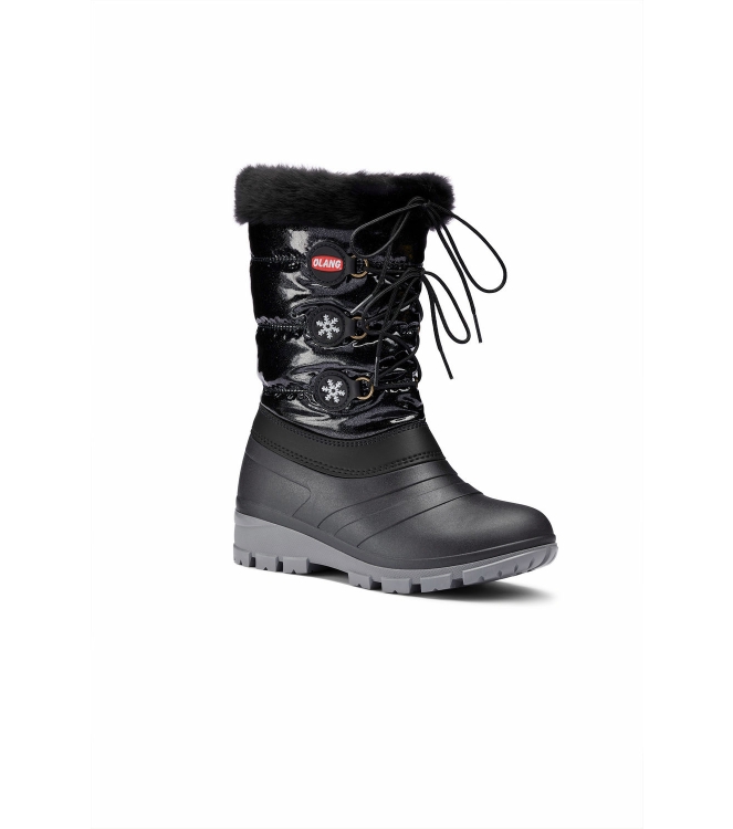 Olang Olang Patty Ice nero OL Patty Ice 81 Nero Olang wintersport schoenen OL Patty Ice 81 licht grijs bij Leerentveldvrijetijd.nl