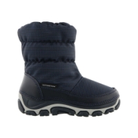antartica Snowboot met rits rubberzool JR Blue AN 123