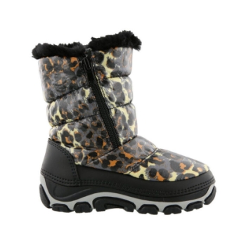 Antartica Snowboot met rits rubberzool JR