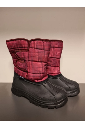 slobby slobby Snowboots rubbervoet Kids Slobby Red Pink