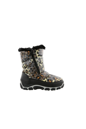 antartica antartica Snowboot met rits rubberzool JR Arancio
