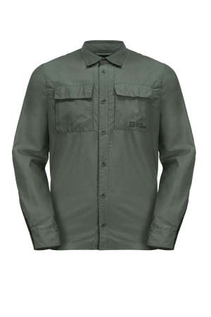Jack Wolfskin Jack Wolfskin Barrier L/S Shirt M hedge green