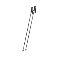 komperdell Carbon Pure skistokken black 64510370000