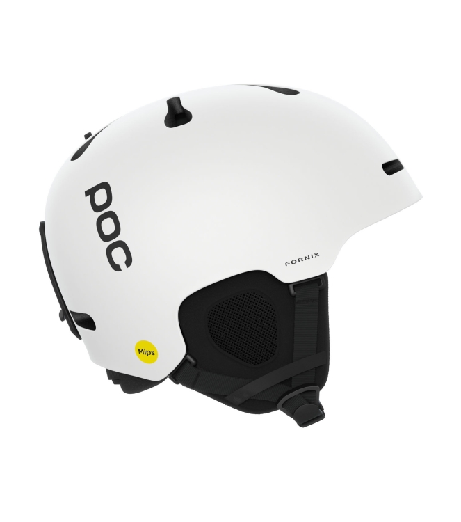 POC POC Fornix Mips skihelm hydrogen white matt 10476 Hydrogen White Matt POC wintersport accessoires 10476 roze bij Leerentveldvrijetijd.nl