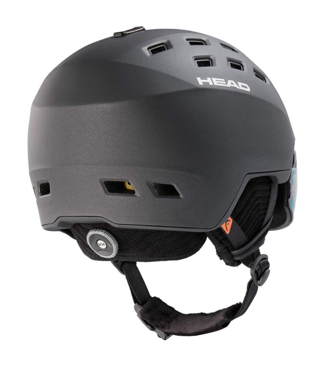 Head wintersport accessoires 323011 licht grijs bij Leerentveldvrijetijd.nl