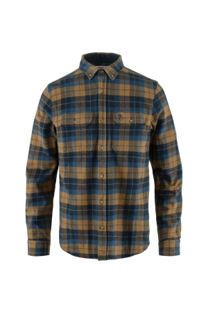 Fjällräven Fjällräven Singi Heavy Flannel Shirt M Dark Navy-Buckwheat Brown