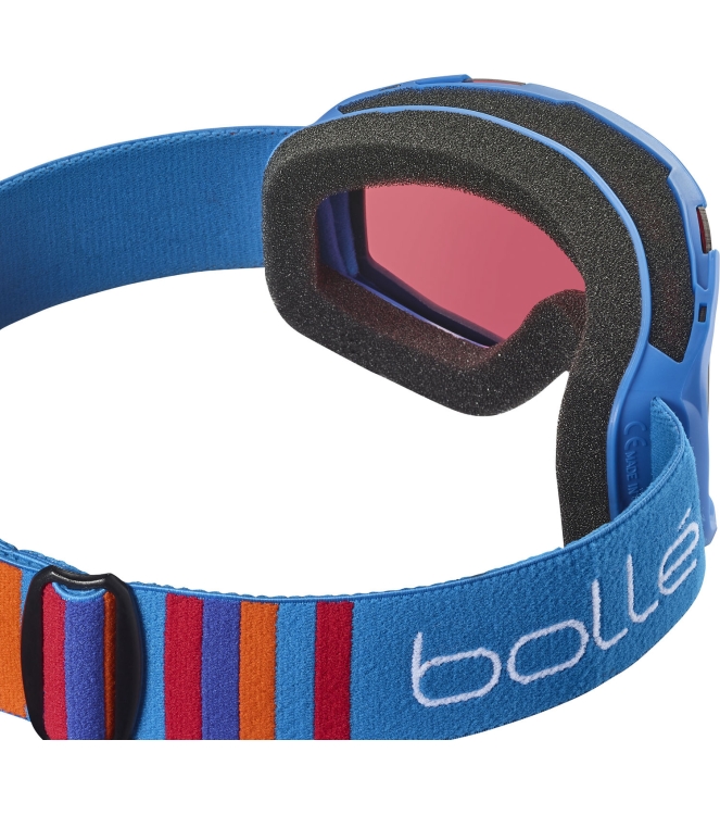 Bolle Bolle Rocket Vermillon Cat 2 blue matte BG1070 Blue Matte Bolle wintersport accessoires BG1070 antraciet bij Leerentveldvrijetijd.nl